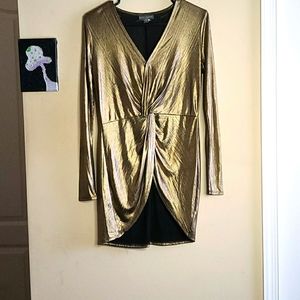 Gold shine shirt